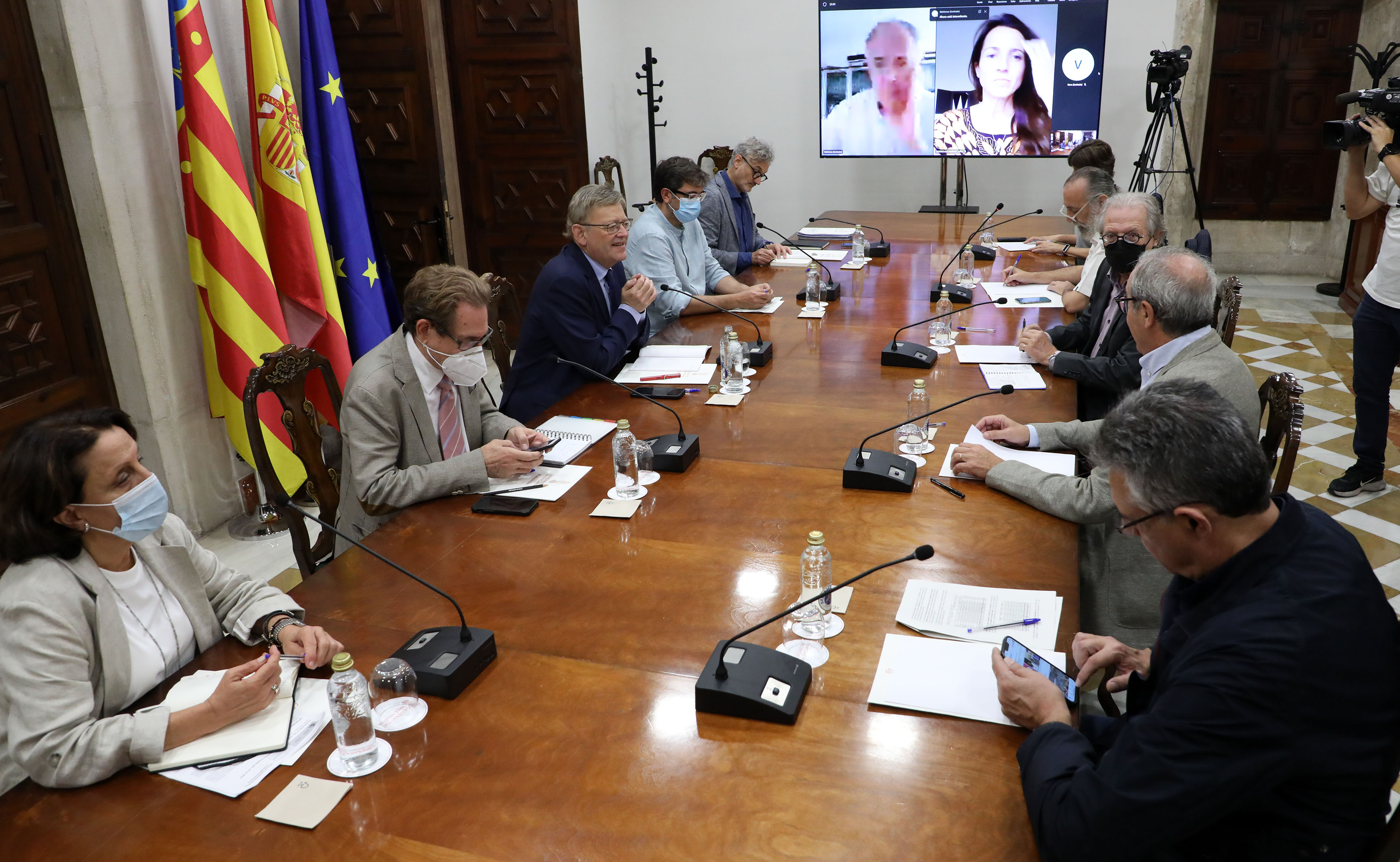 Puig fa una crida a la prudència i insta la població que es vacune contra la COVID i la grip