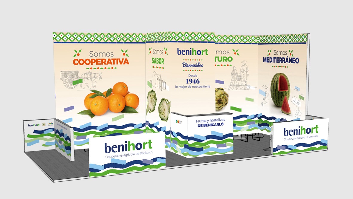 L'estand de la CV en «Fruit Attraction» acull a 31 empreses i 3 Denominacions d'Origen