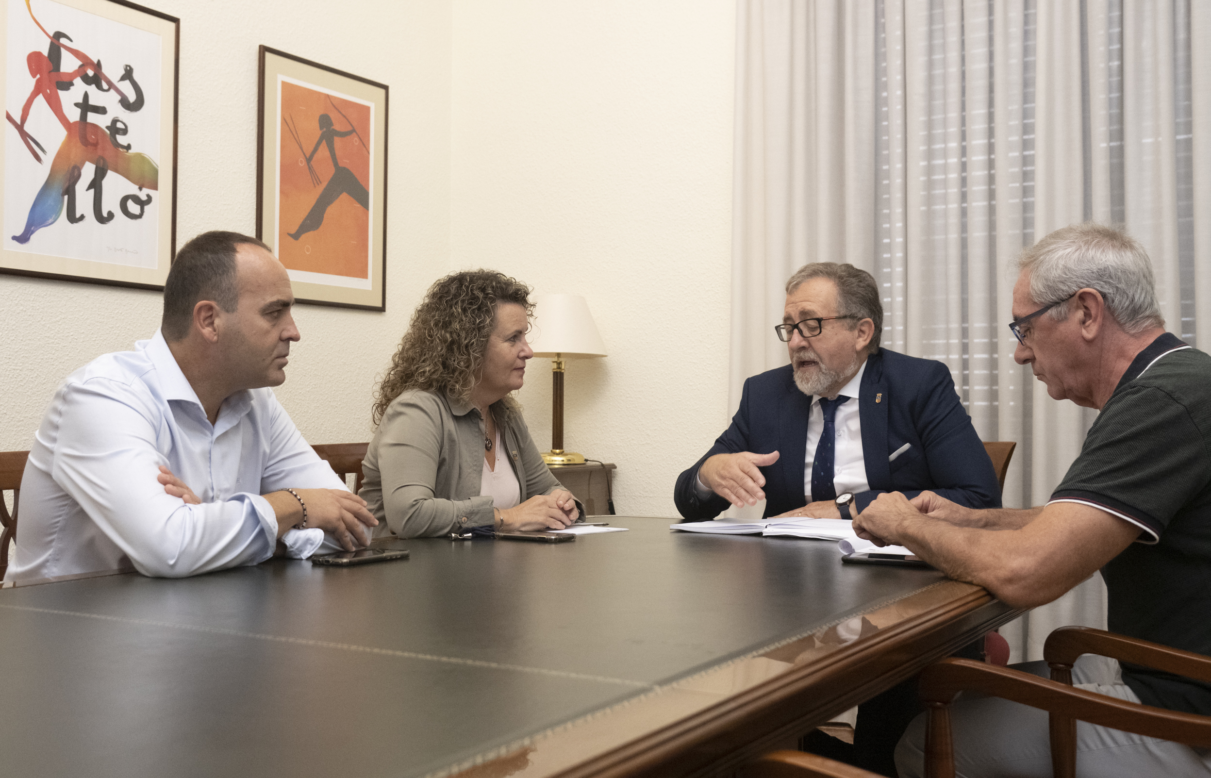 Martí trasllada a Ciudadanos la seua aposta per uns pressupostos consensuats
