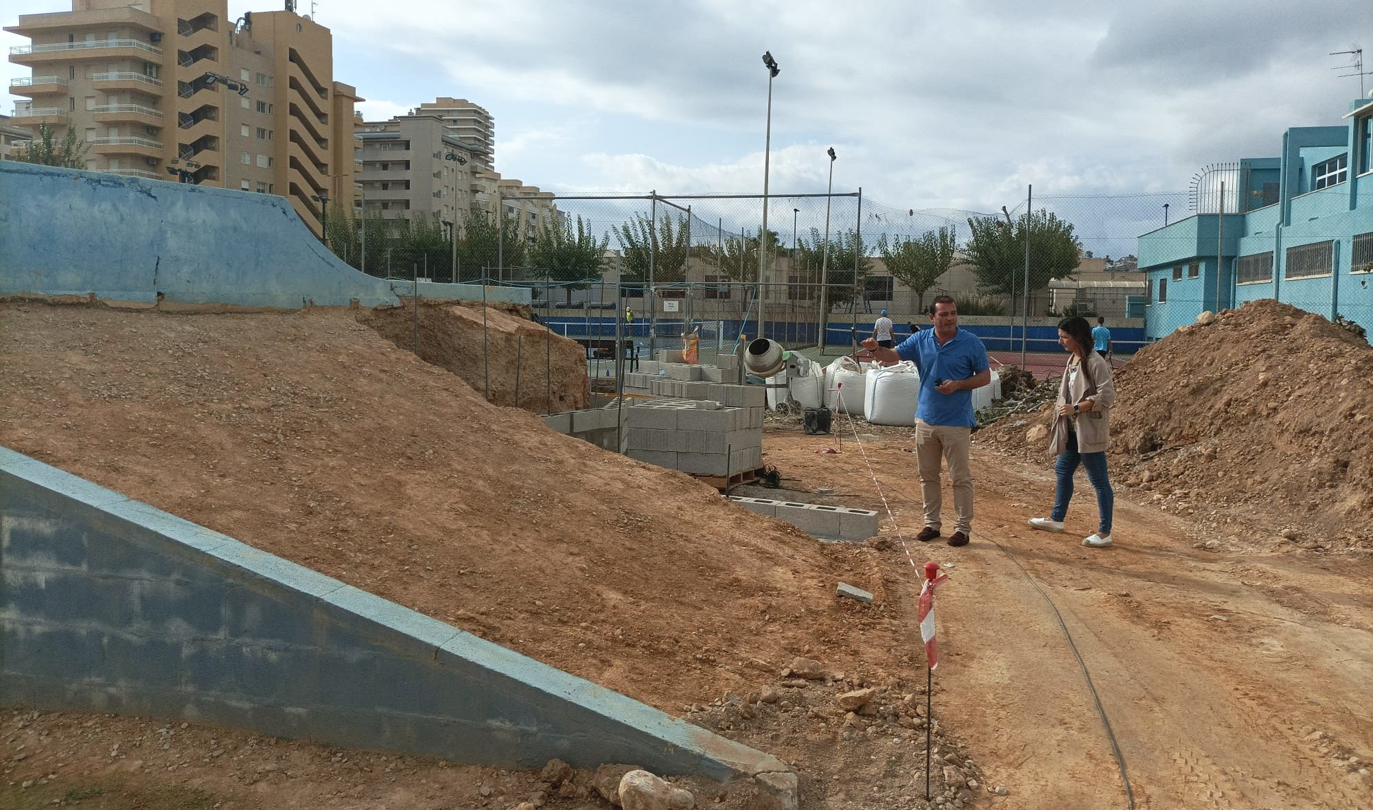 Peníscola inicia les obres de condicionament del «skatepark»