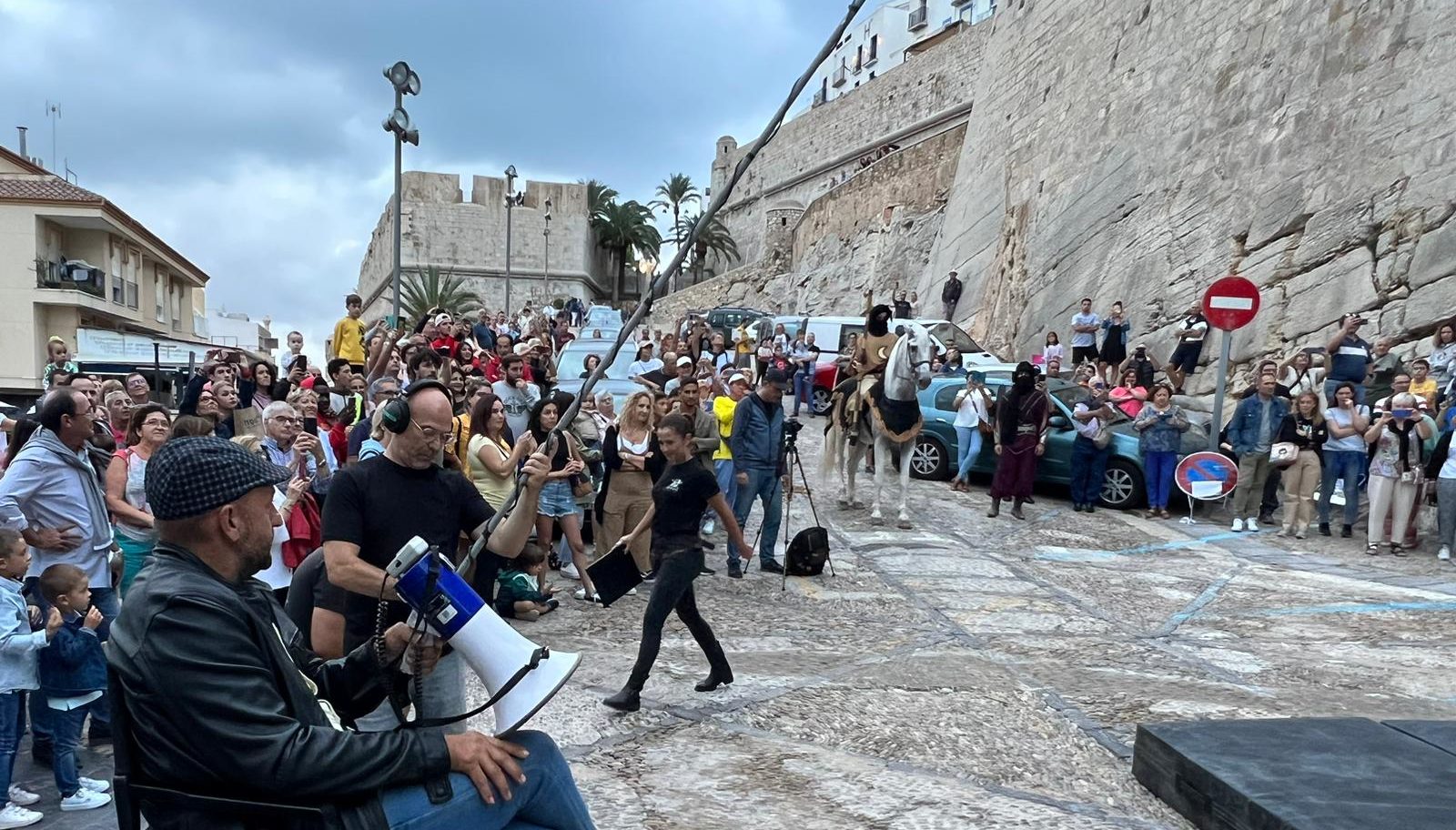 Els visitants i turistes es converteixen en actors per un dia a Peníscola