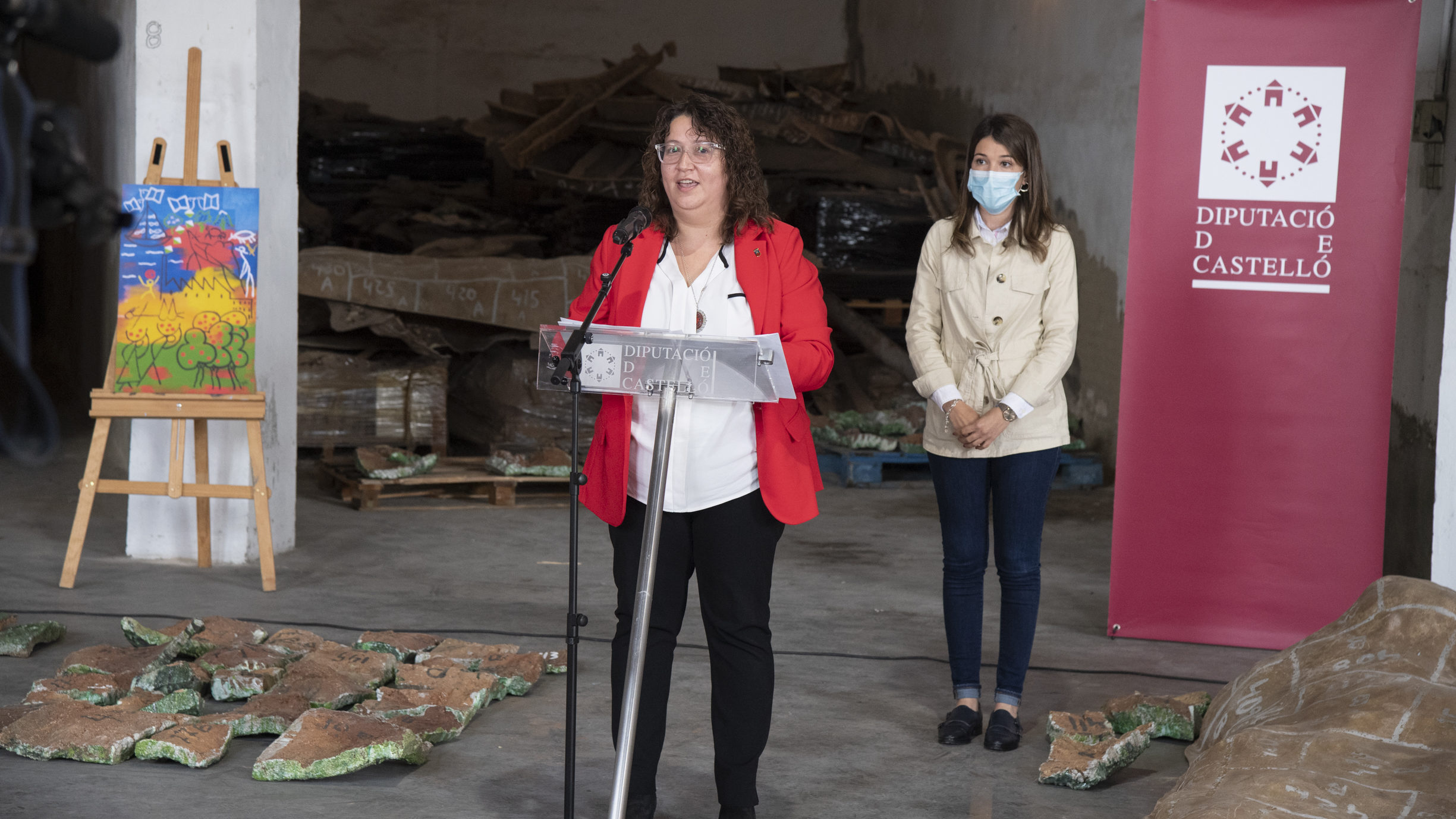 La Diputació encarrega l'assemblatge de les huit mil peces del mural de Ripollés «abandonat» fa 21 anys