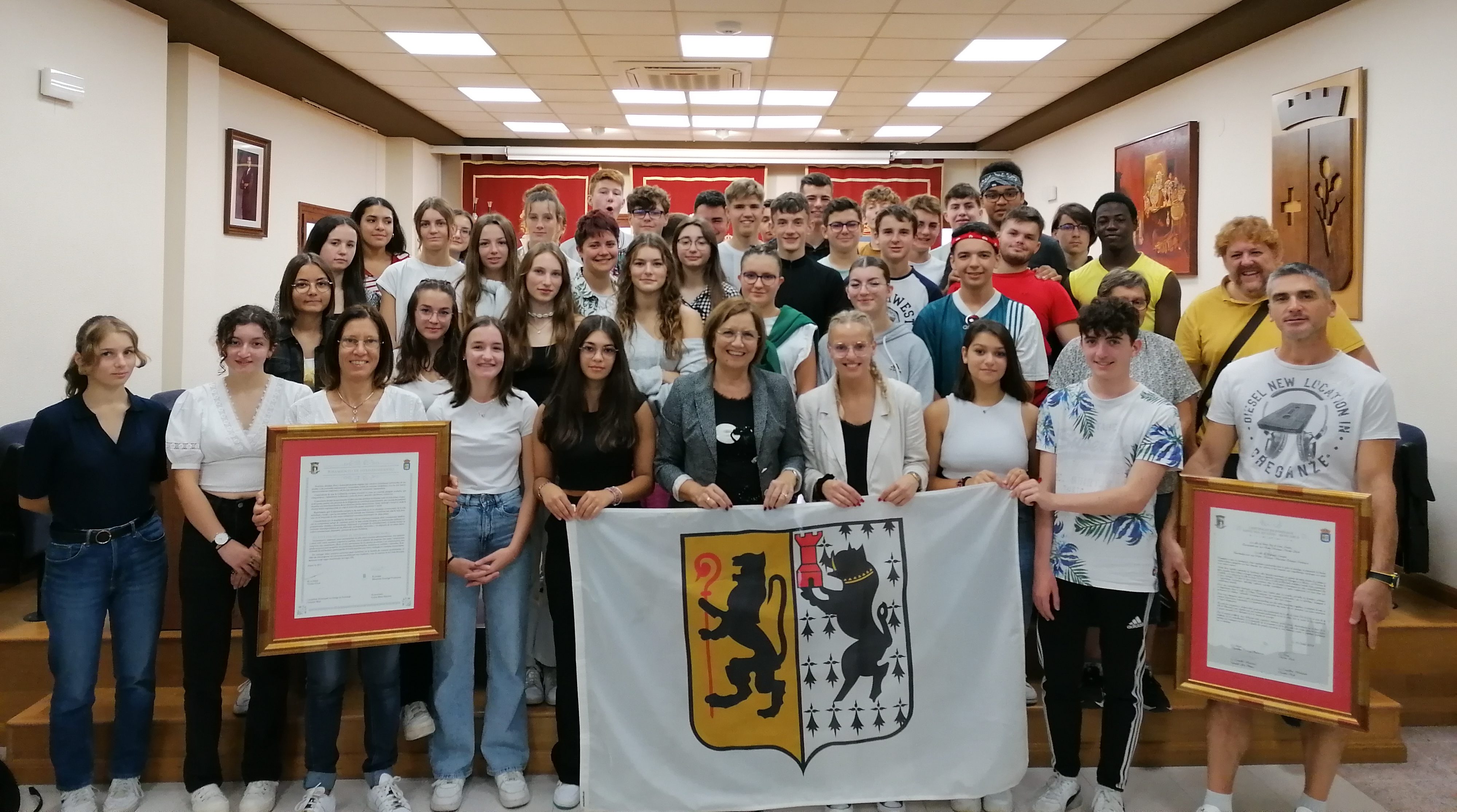 45 alumnes de Saint Pol de Léon visiten Benicarló