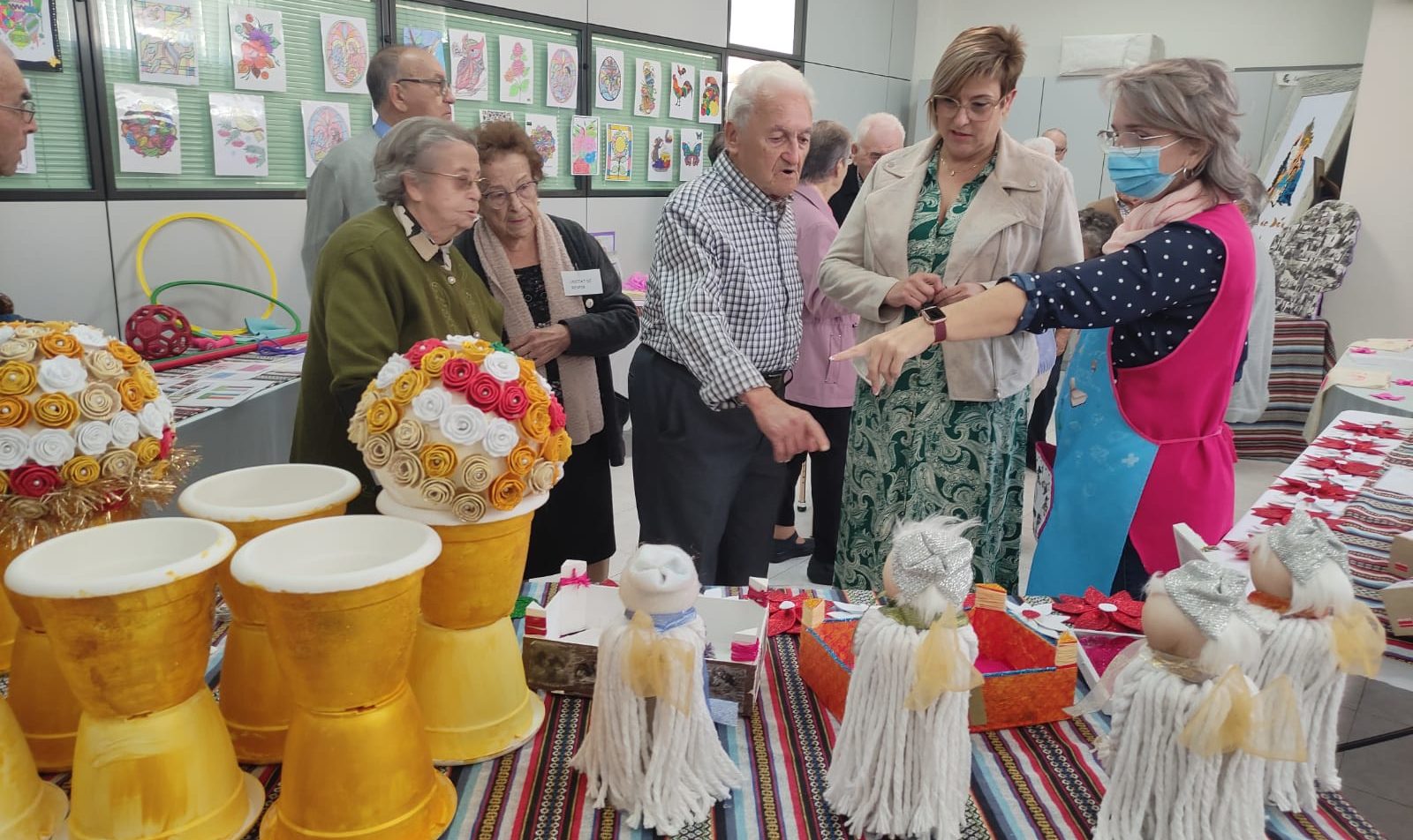 La Unitat de Respir de Càlig celebra 5 anys amb una exposició dels usuaris