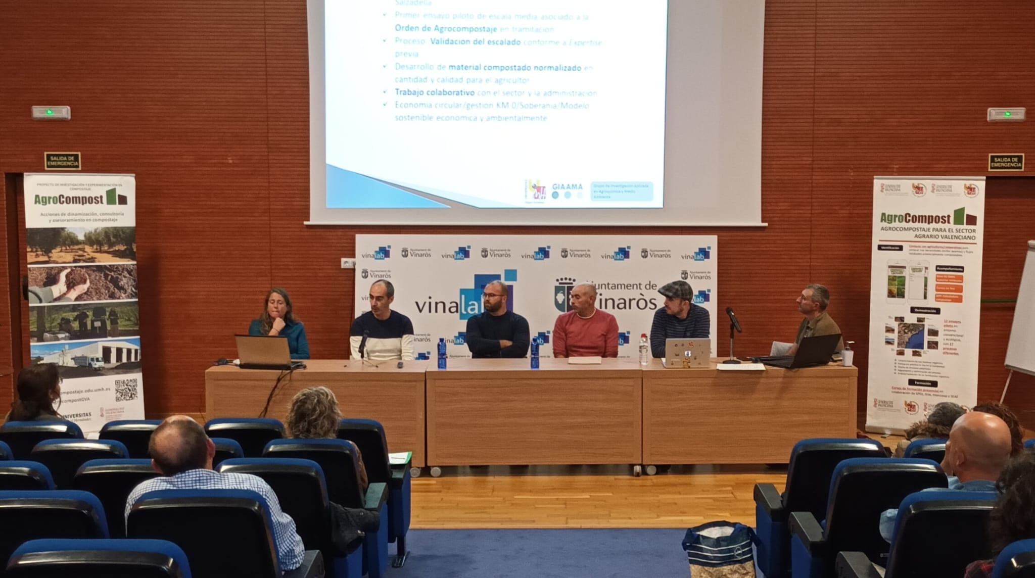 Investigadores, cooperatives i Diputació, unides per l'agrocompost al Maestrat
