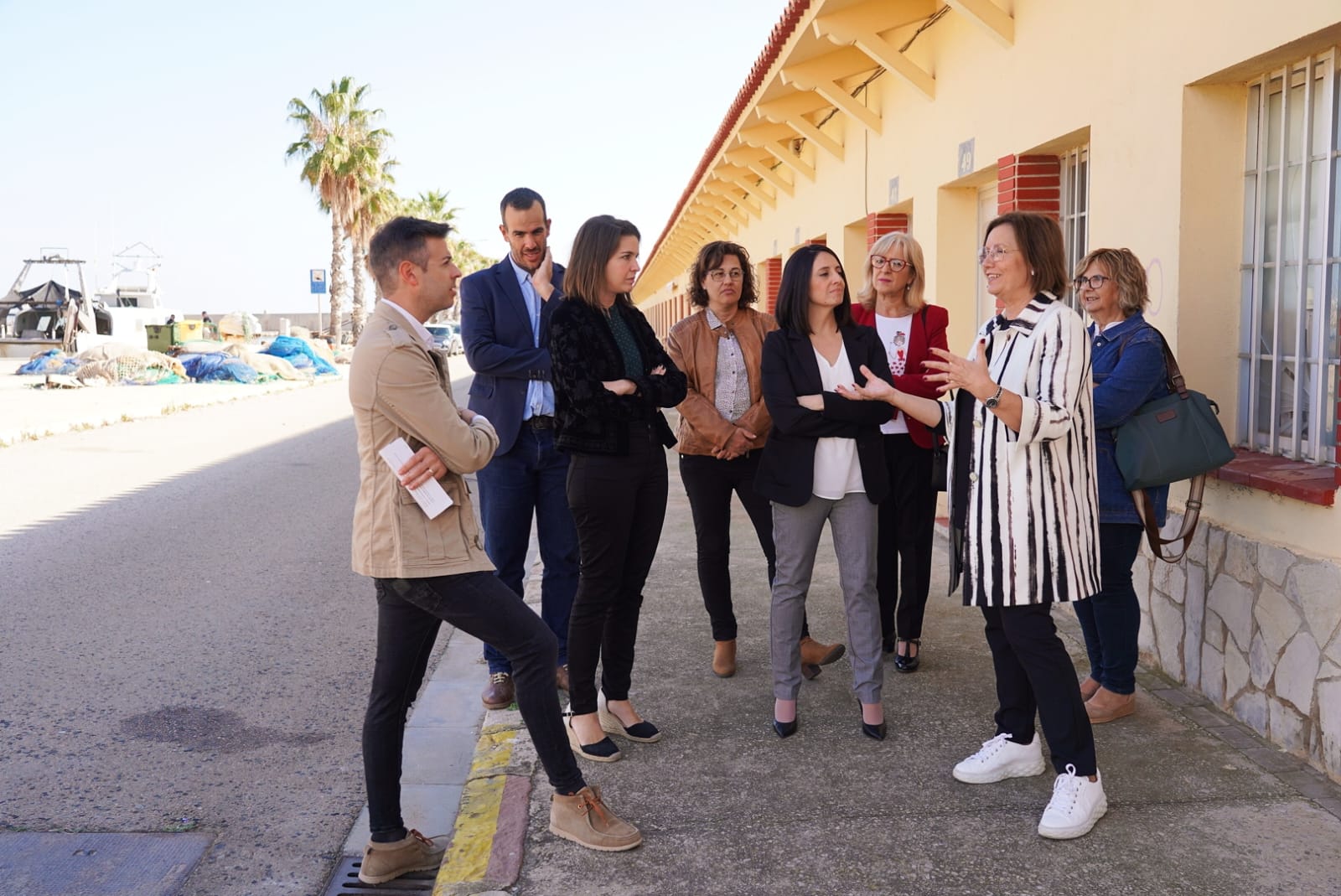 Torró visita el port de Benicarló i anuncia una inversió total de 4 milions en l'adequació del litoral