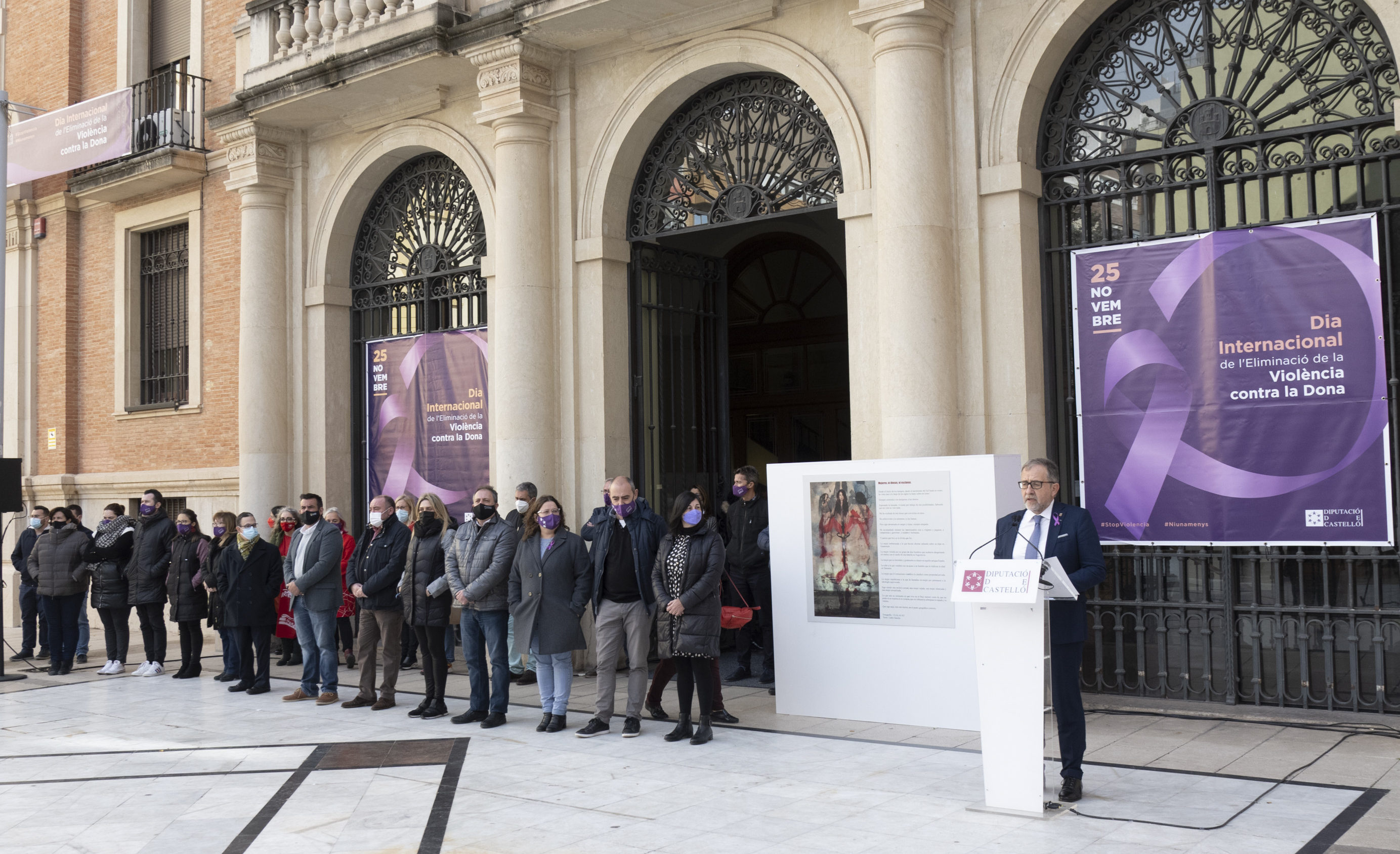 La Diputació reivindica el Dia Internacional contra la violència de gènere amb un programa d'actes per al 25N