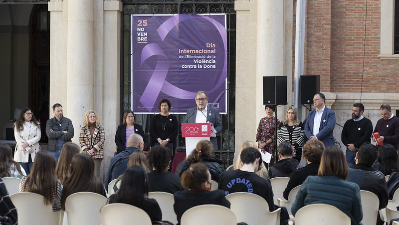 Martí insta a la societat i les administracions a mantindre la unitat en la lluita contra la violència de gènere