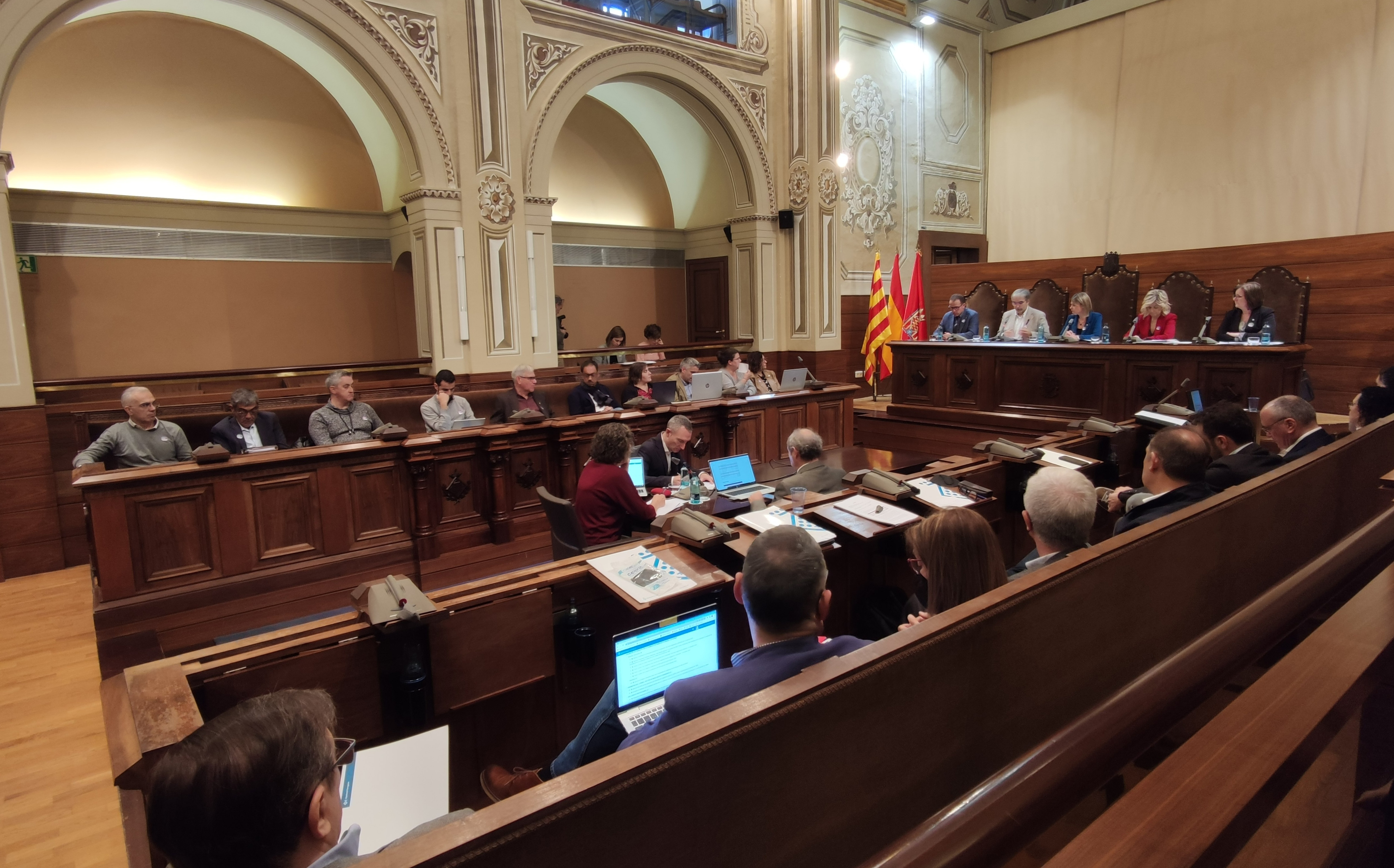 La Diputació de Tarragona aprova els pressupostos per al 2023, xifrats en 189 milions