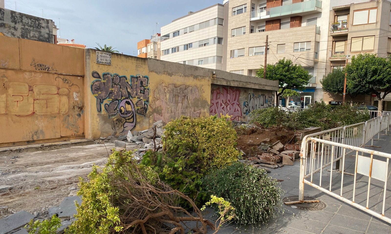 Compromís Benicarló lamenta la improvisació amb què s’inicien les obres com la del Mercat