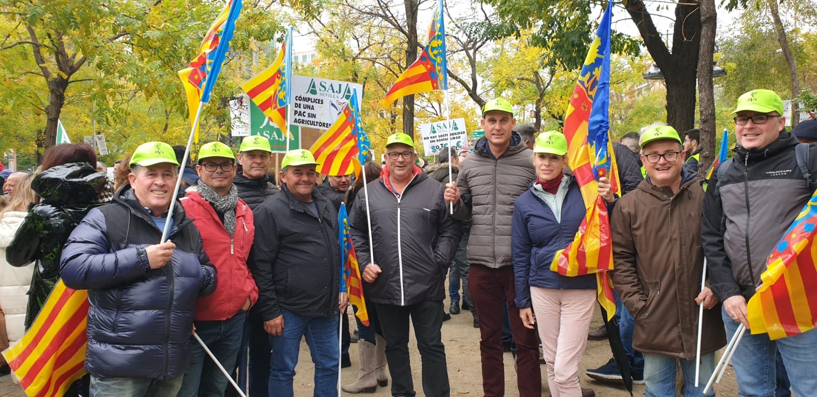AVA-ASAJA es concentra a Madrid contra «una PAC que no compta amb els agricultors»
