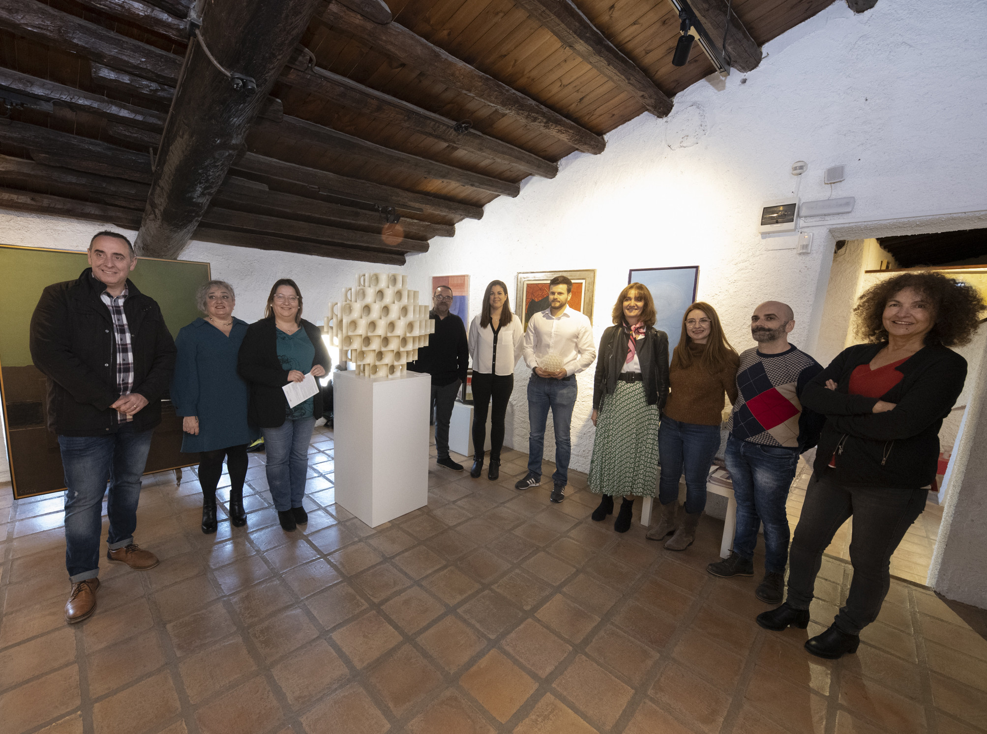 La Diputació restaura dues obres d'art del Museu d'Art Contemporani de Vilafamés