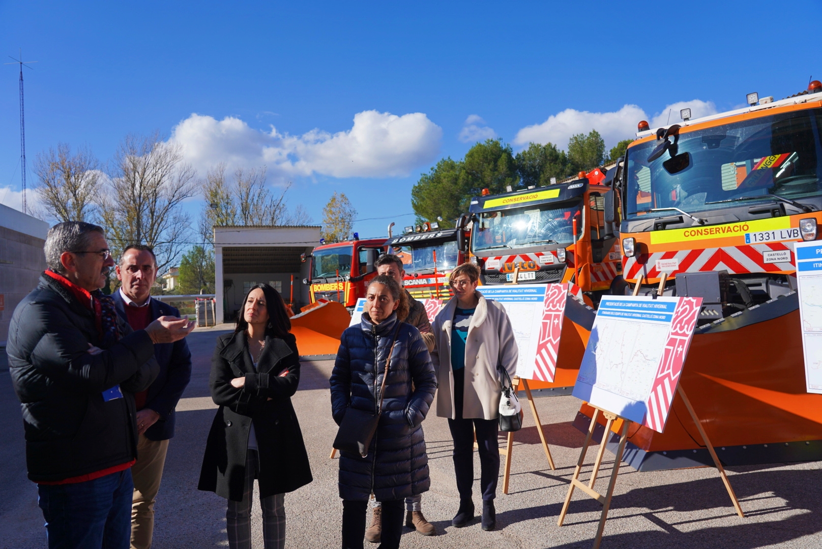 Es presenta a Sant Mateu el protocol d'actuació ràpida i coordinada davant el risc de nevades