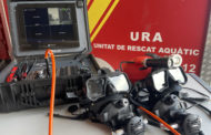 El Consorci de Bombers adquireix un equip audiovisual de recerca subaquàtica