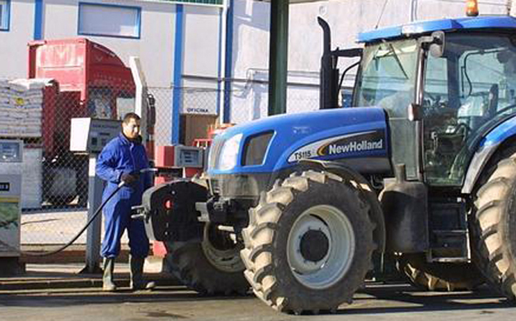 Les peticions de devolució del IEH del gasoil agrícola han caigut més d'un 45% des de 2007