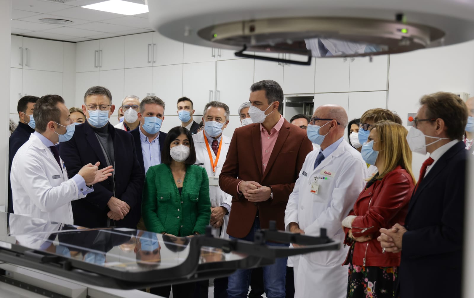Puig visita les noves instal·lacions de la Fe que tindran 11 equips d'alta tecnologia