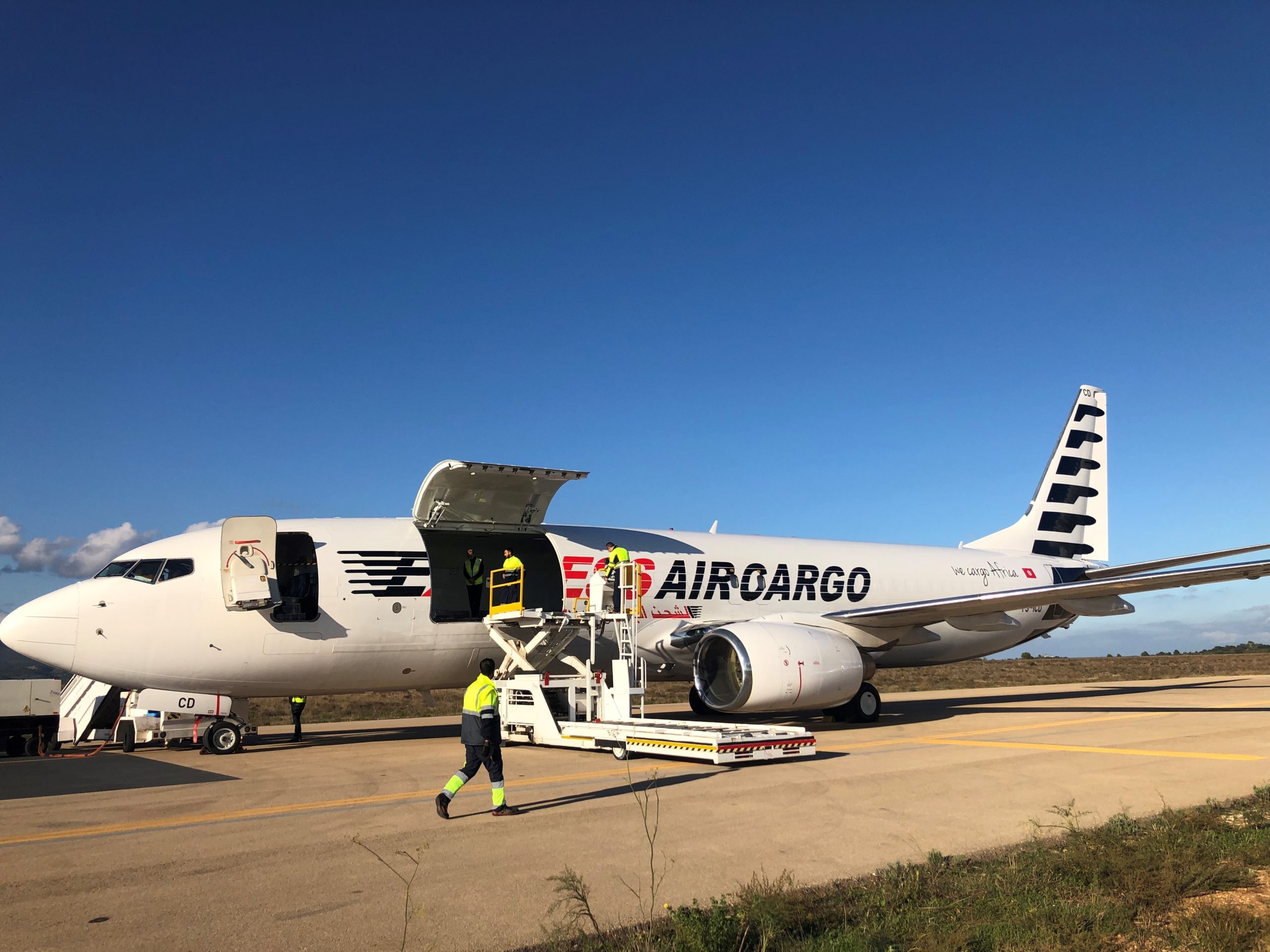 L'Aeroport de Castelló impulsa l'activitat logística amb la realització de diverses operacions de càrrega