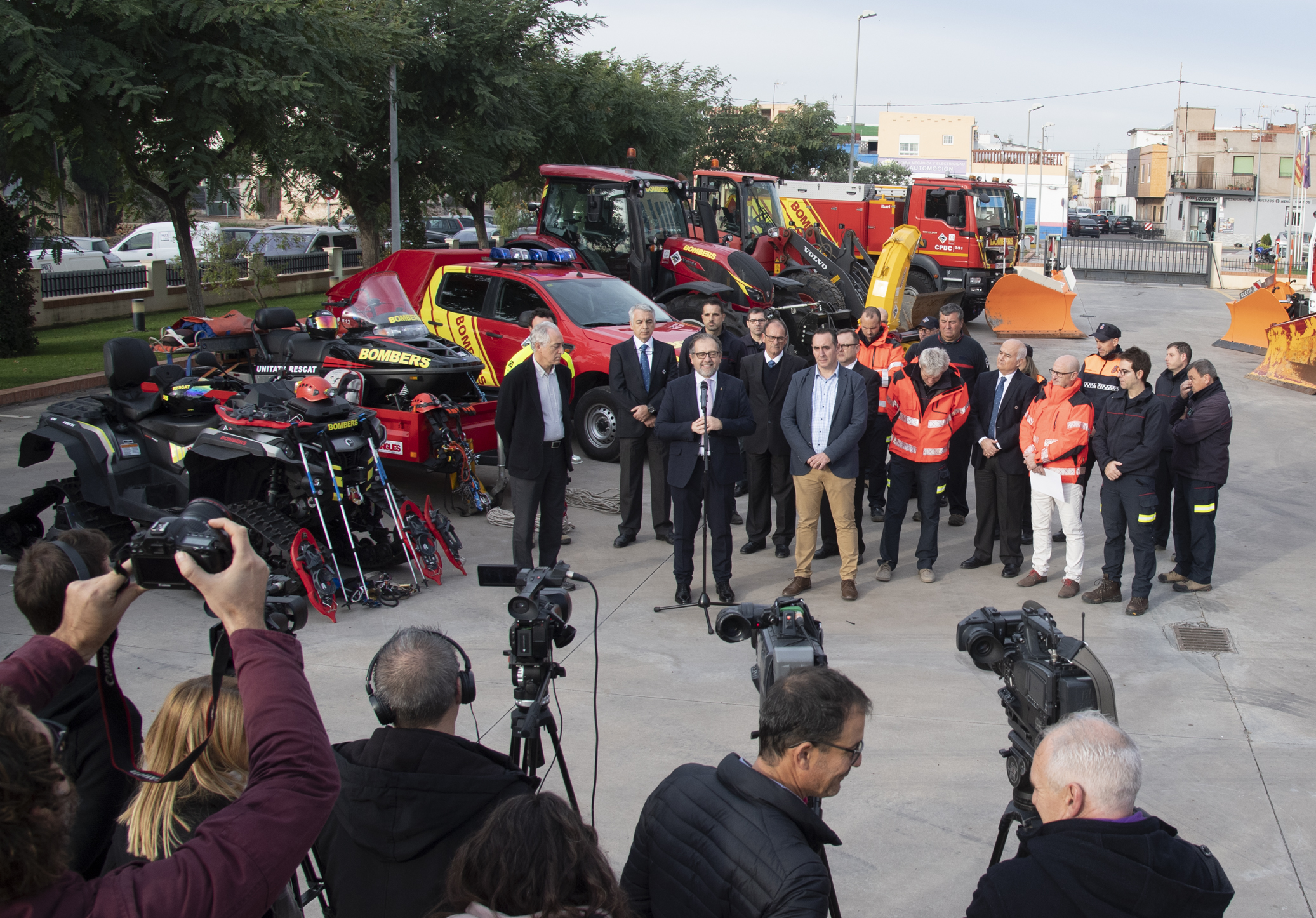 La Diputació activa un dispositiu per nevades amb 190 efectius diaris i més de 70 vehicles