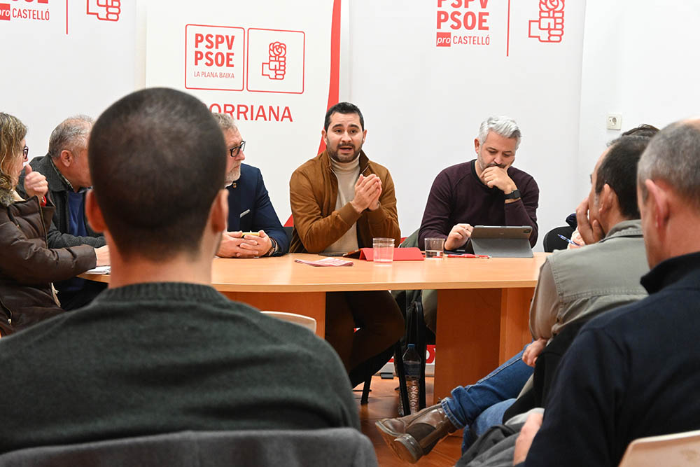 Falomir reivindica les polítiques del PSOE per a ajudar a la ciutadania a fer front a l’alça en els preus