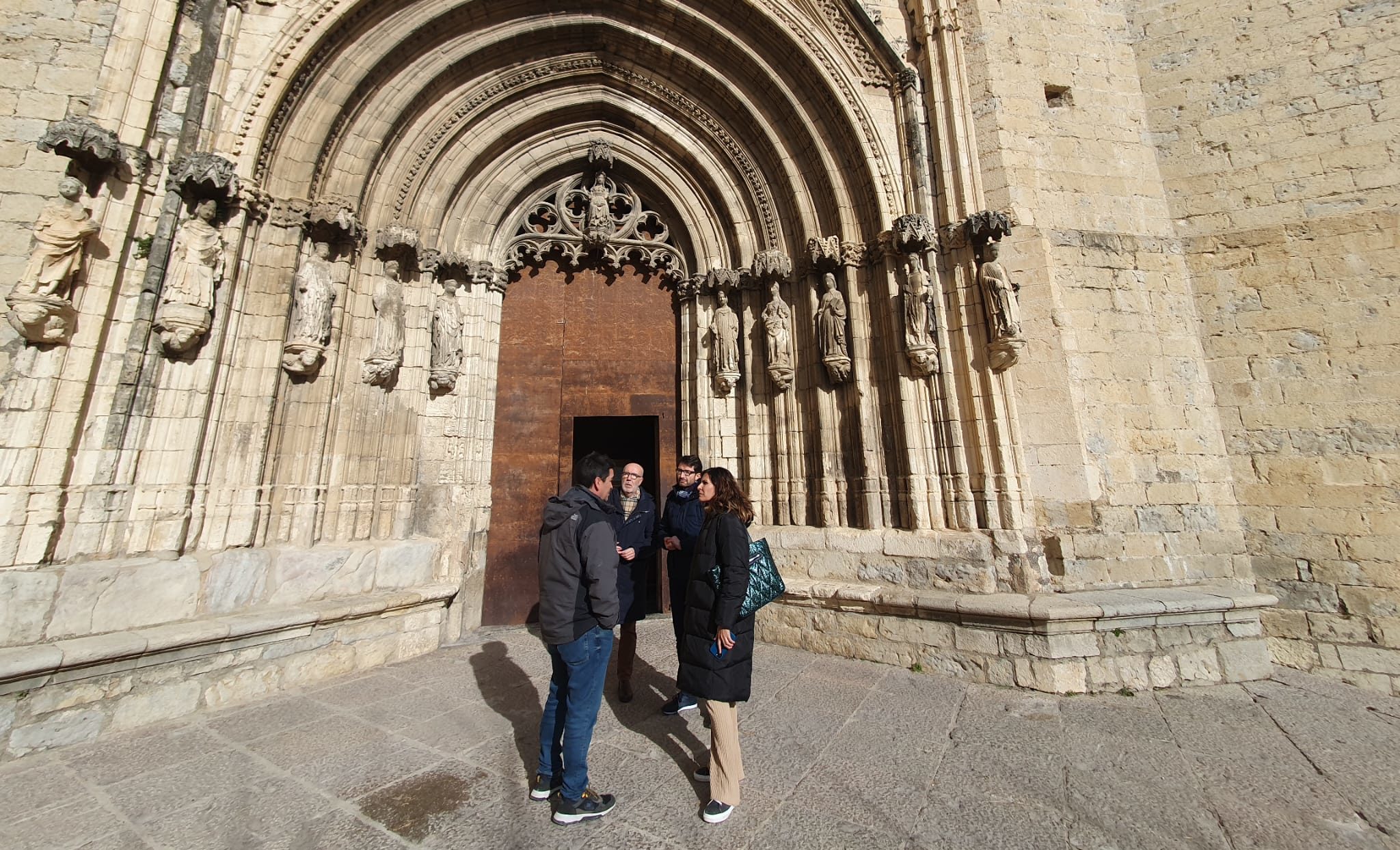 El PP exigeix que es restaure la Porta de les Verges de la Basílica Arxiprestal de Morella