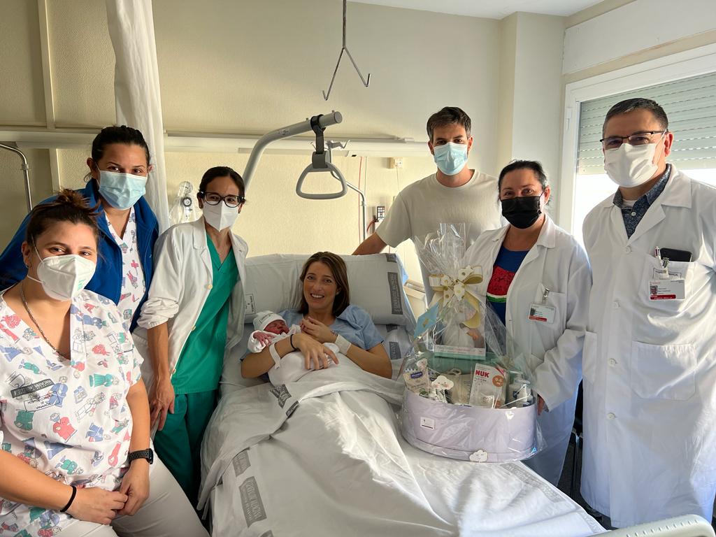 Chloe és el nom del primer naixement de 2023 a l'Hospital Comarcal de Vinaròs