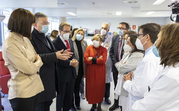 Puig destaca l'excel·lència de la investigació biomèdica en la Comunitat en la visita a Incliva
