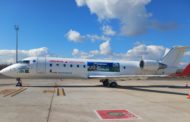 L'aeroport de Castelló i Air Nostrum promocionen la ruta de Madrid amb la retolació de dos avions