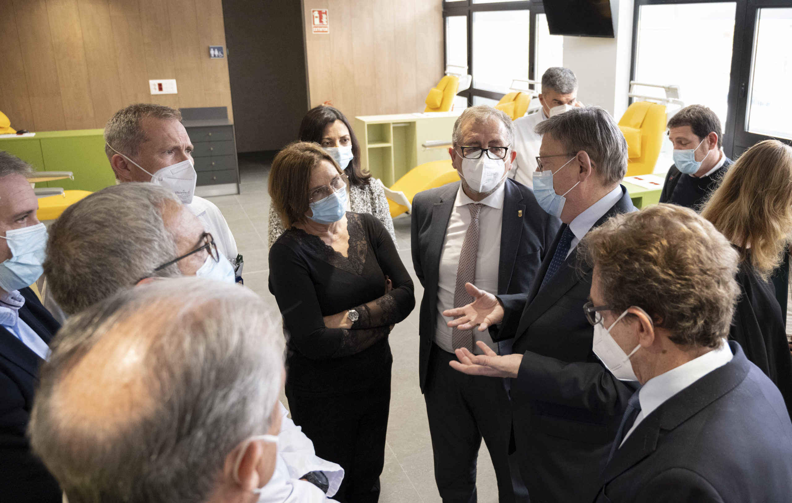 Martí assegura que «avui és un gran dia perquè per fi s'inaugura el centre oncològic del Provincial»