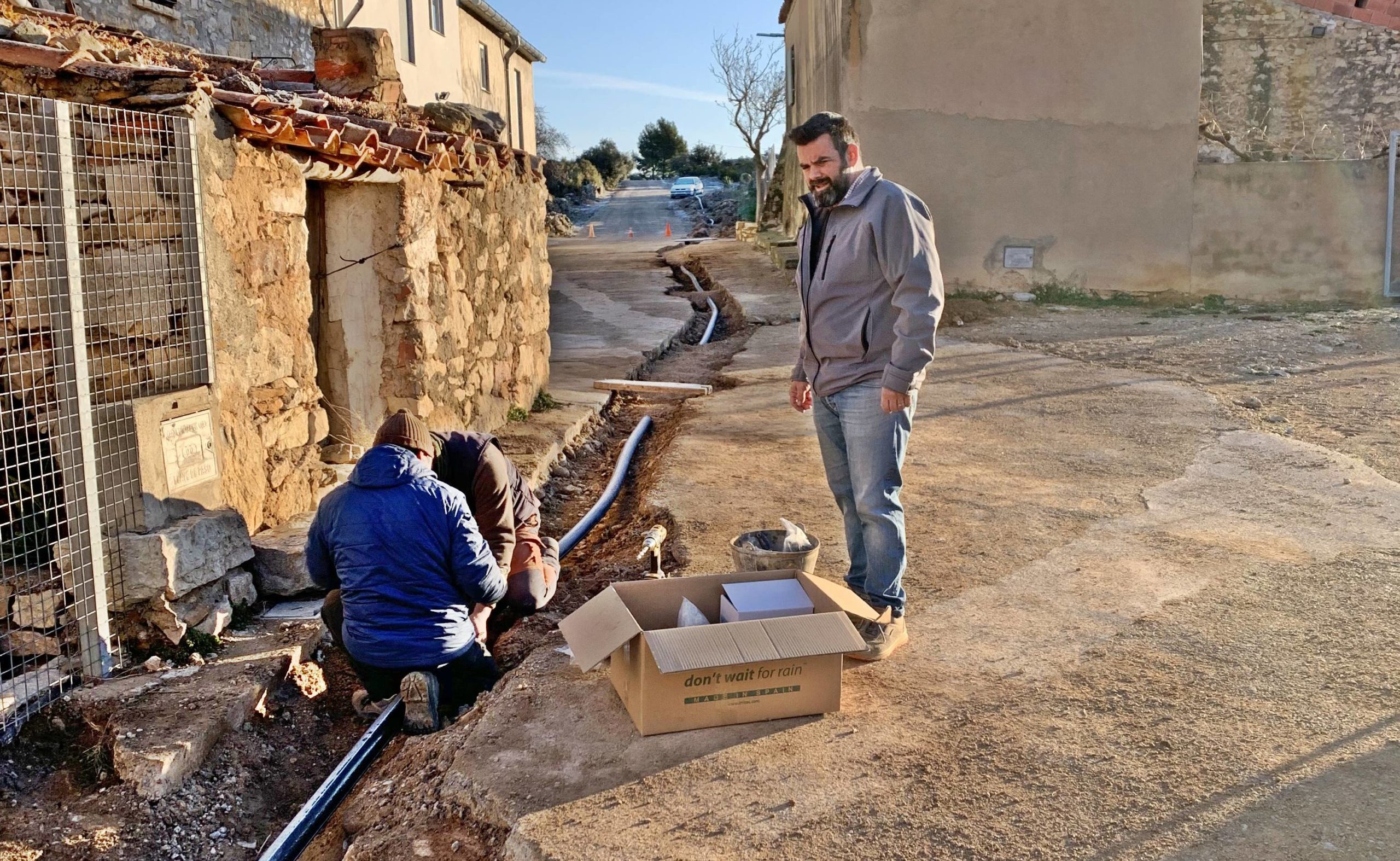 La Torre d'en Besora renova la xarxa de canonades d'aigua en la pedania Masia Els Vilàs