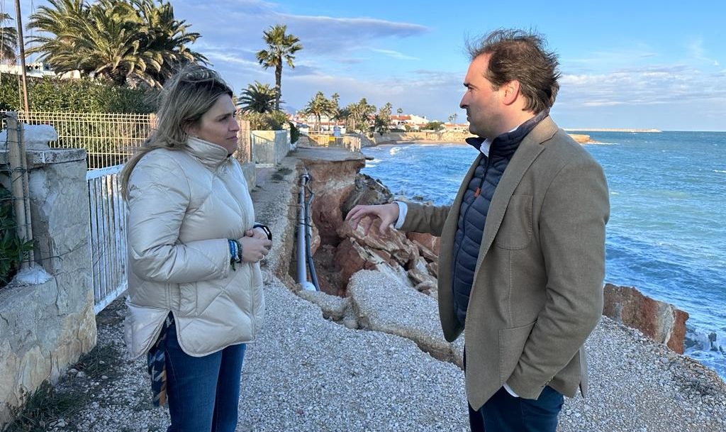 Marta Barrachina afirma que el PP invertirà en la regeneració de la costa de Vinaròs