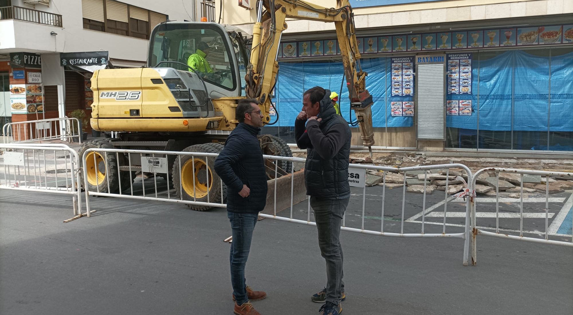 Peníscola inicia la reurbanització de l'avinguda Espanya
