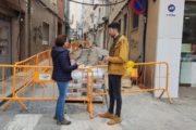 S’inicien les obres de la renovació integral del carrer de Santa Anna de Vinaròs