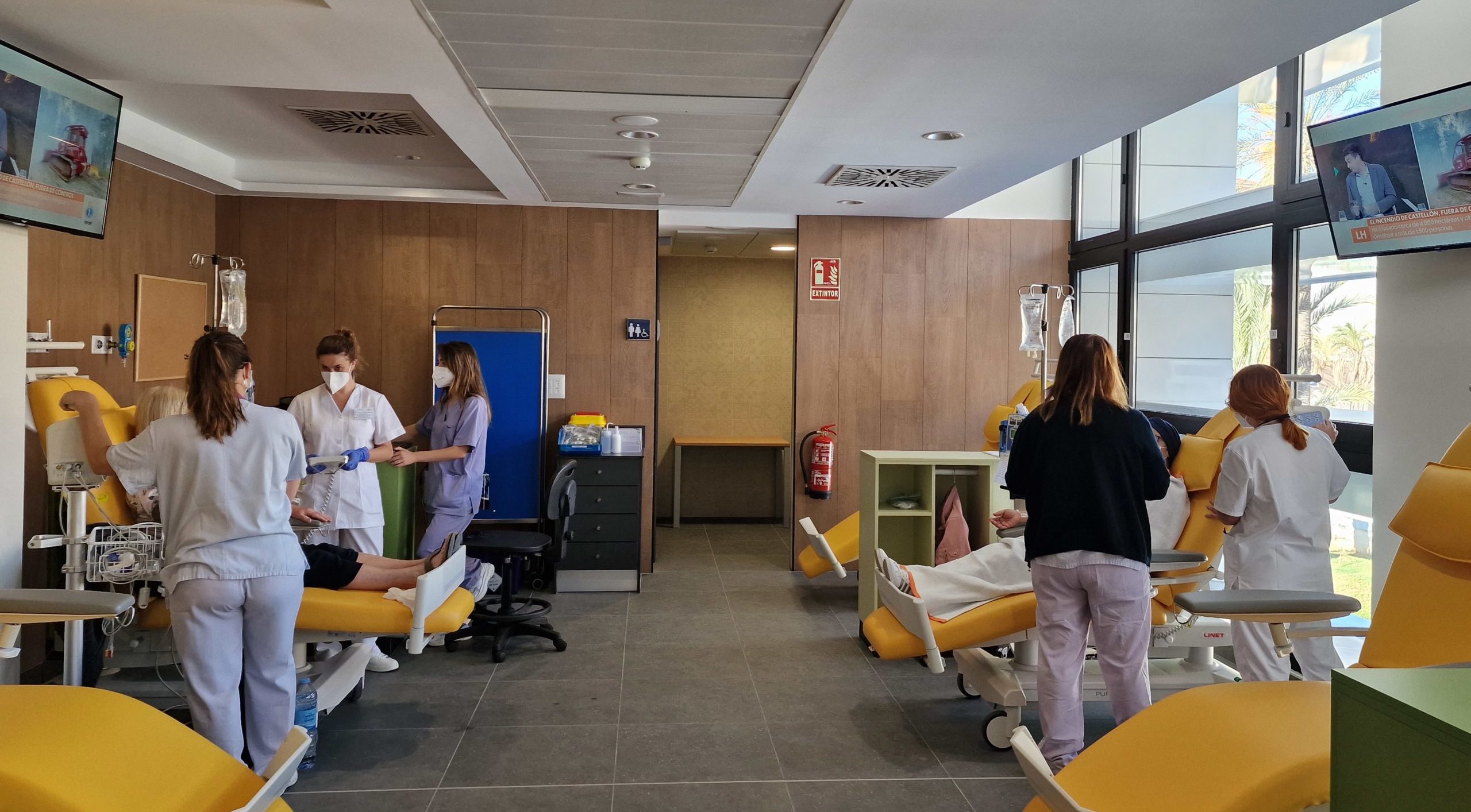 El Provincial de Castelló rep en les seues noves instal·lacions d'oncologia als seus primers pacients