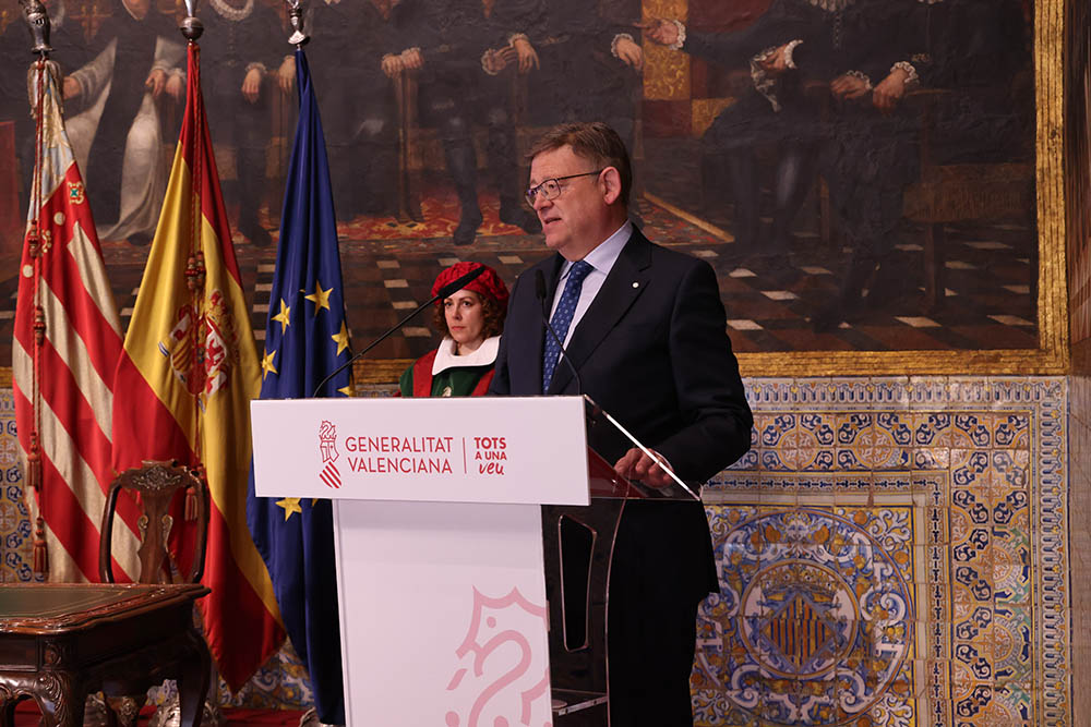 Puig afirma que recuperar la titularitat del Palau de la Generalitat constitueix un «acte de justícia»