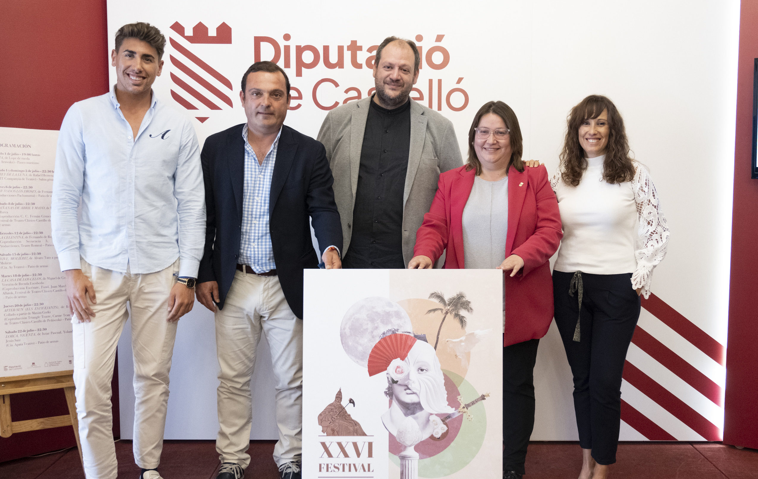 La Diputació presenta la XXVI edició del Festival de Teatre Clàssic de Peníscola