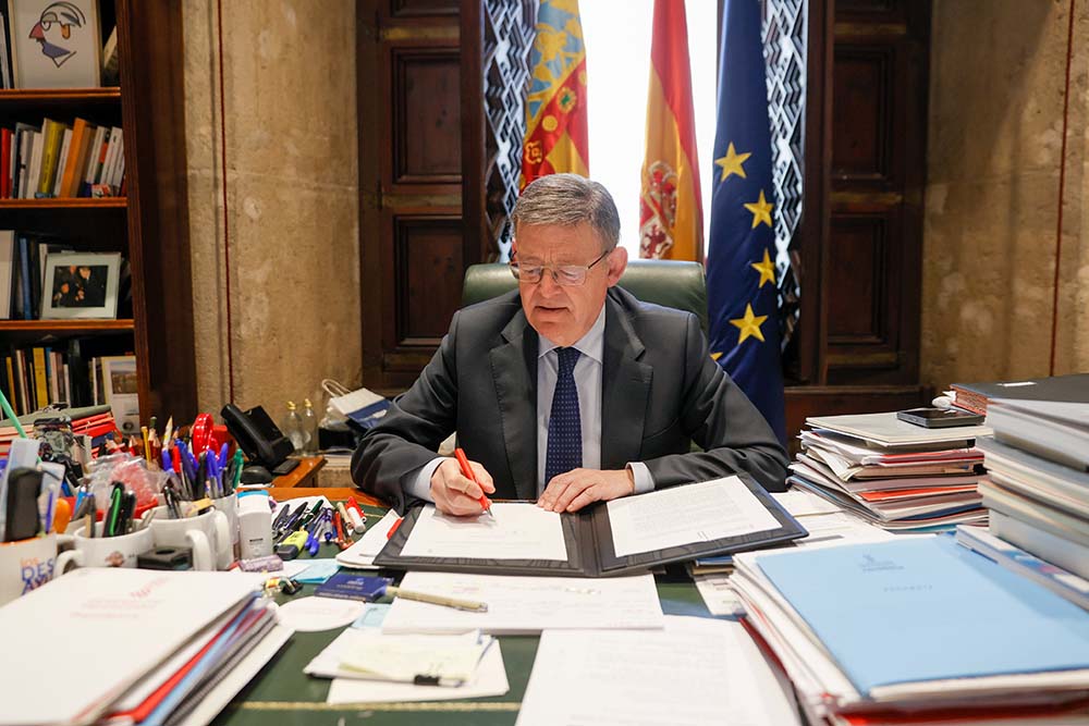 Puig: «Es tanca una legislatura excepcional amb avanços en creació d'ocupació i cohesió social»