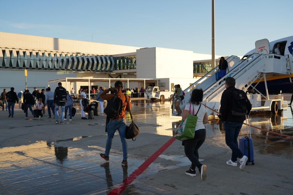 L'aeroport de Castelló supera els 15.000 passatgers al març