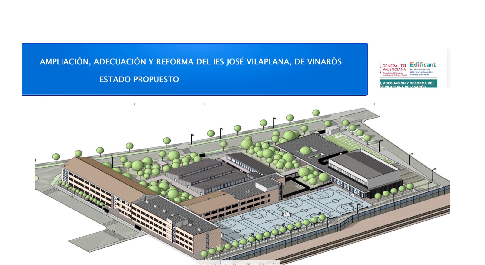 Vinaròs aprova la modificació del projecte bàsic i d’execució de l’ampliació del José Vilaplana