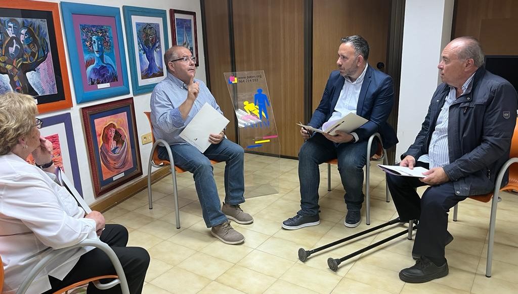 Reunió de Rafa Simó amb Patim