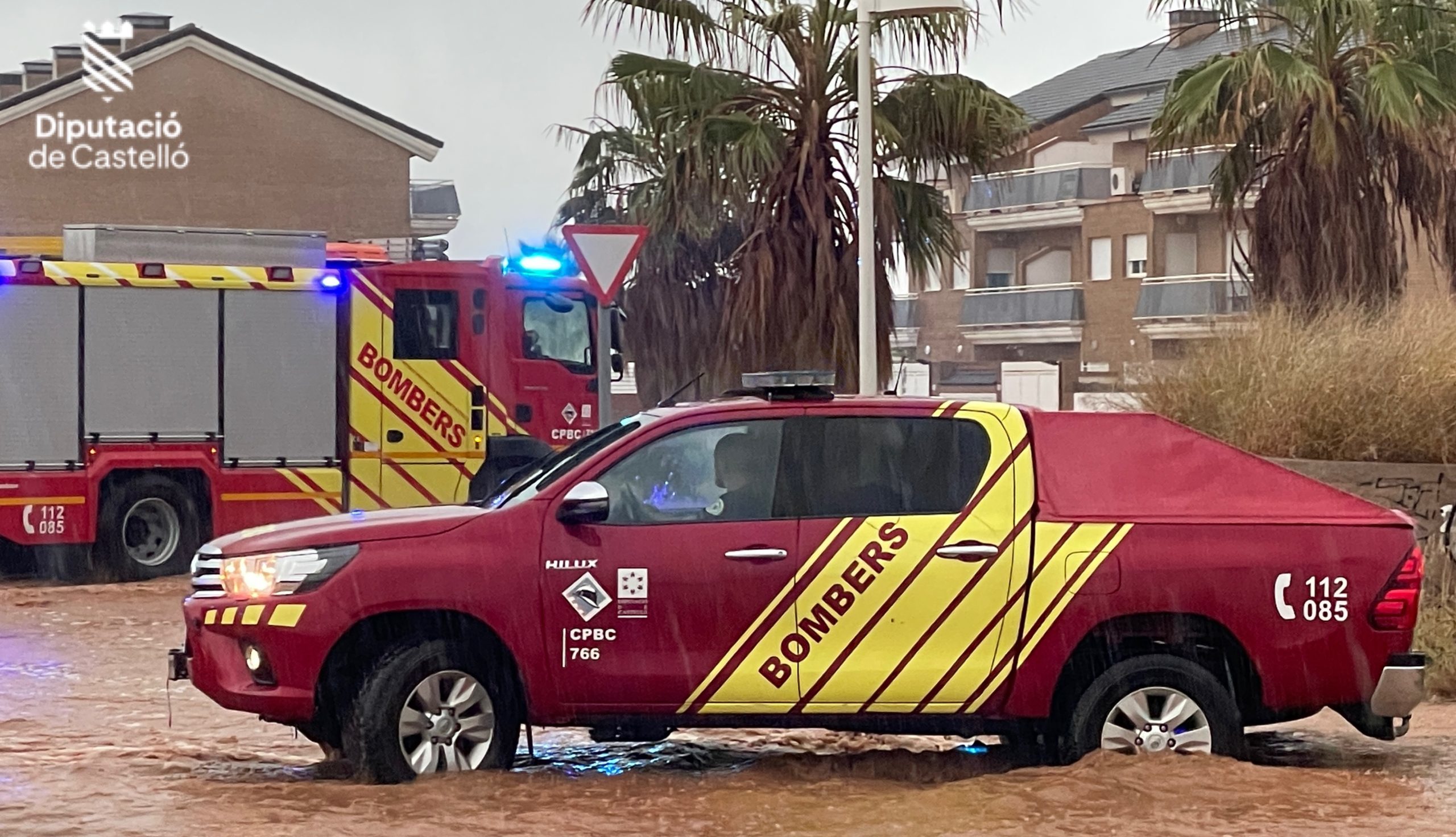 Els bombers demanen extremar les precaucions mentre dure l'actual situació meteorològica
