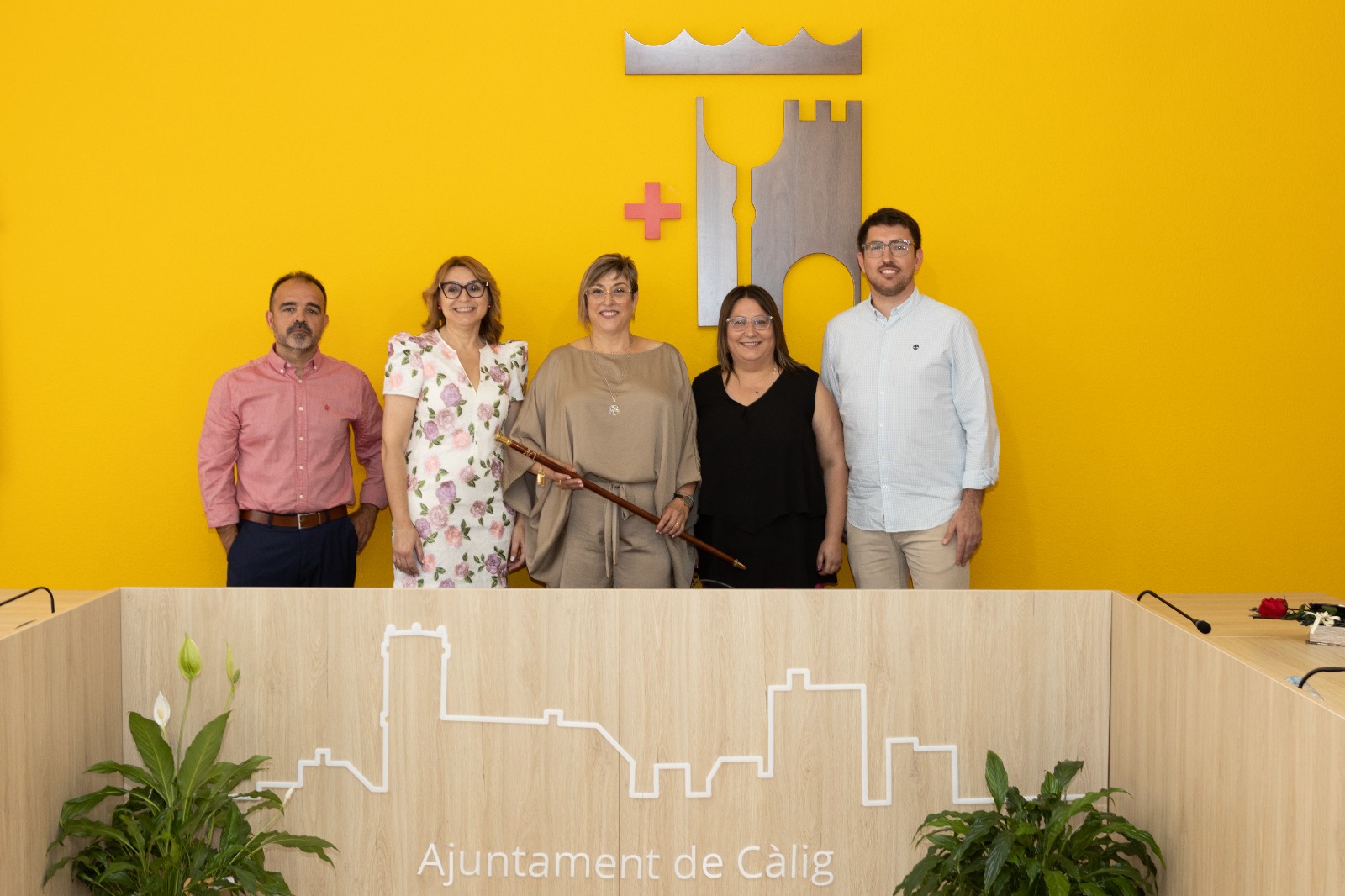 Càlig dona a conéixer la distribució de les regidories per aquesta legislatura