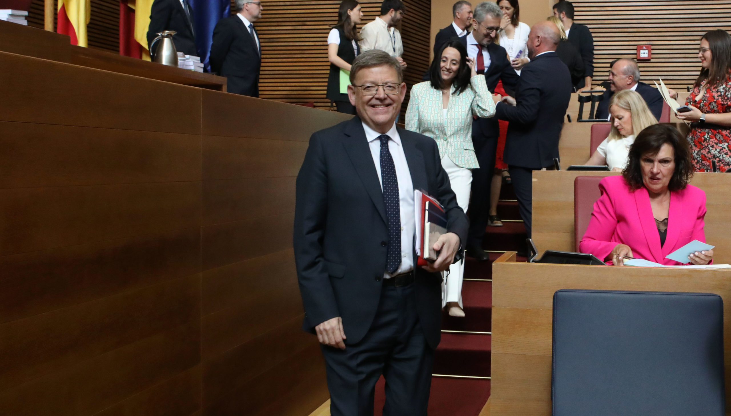Ximo Puig ha assistit a la sessió constitutiva de les Corts de la XI legislatura