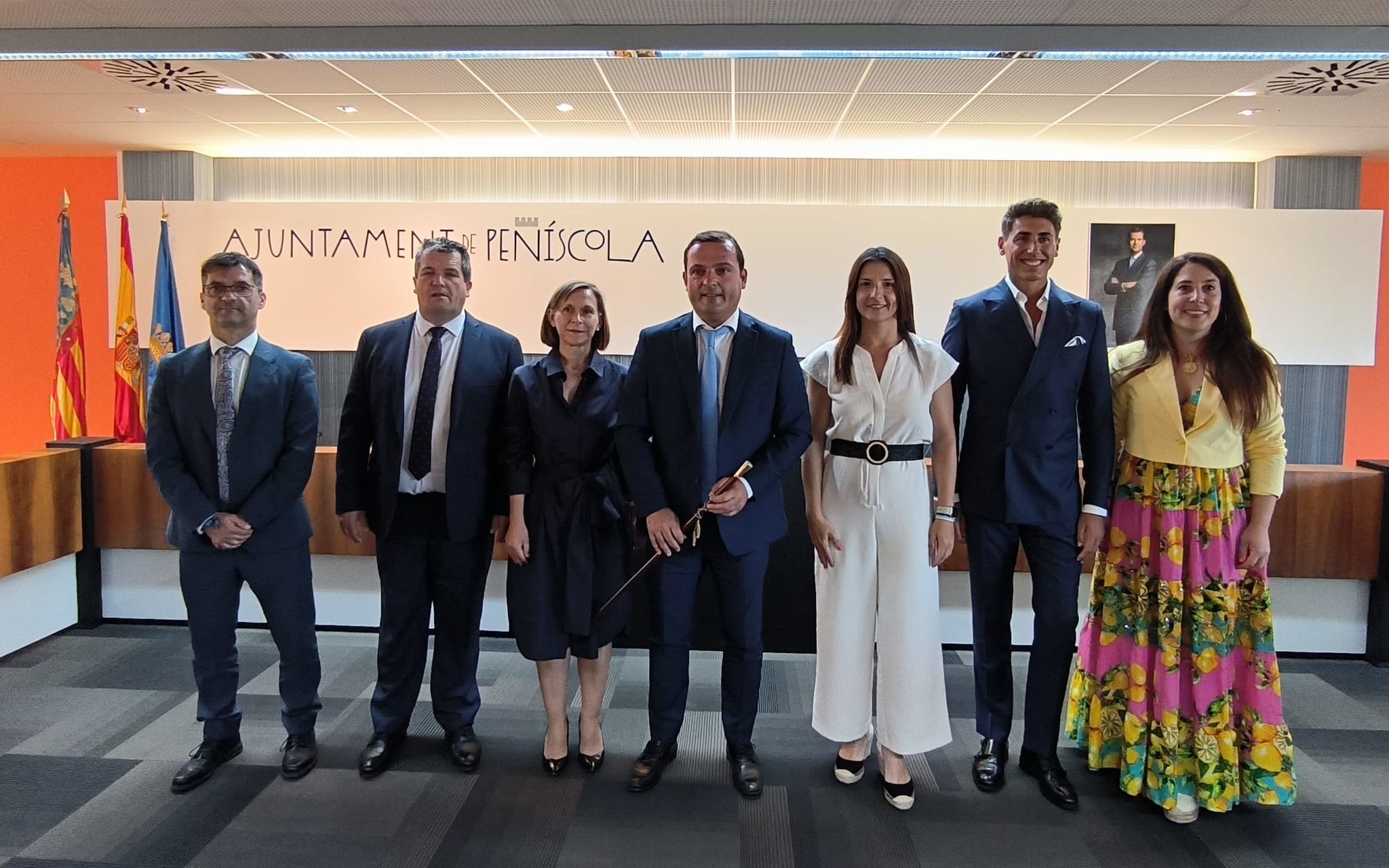 Andrés Martínez ha sigut investit com a alcalde de Peníscola