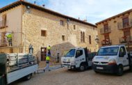Segueixen les obres de restauració i millora de l'accessibilitat de l'Ajuntament d'Ares