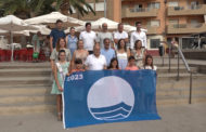 →VÍDEO. HISSADA DE LA BANDERA BLAVA A LA PLATJA DEL MORRONGO DE BENICARLÓ 28-06-2023