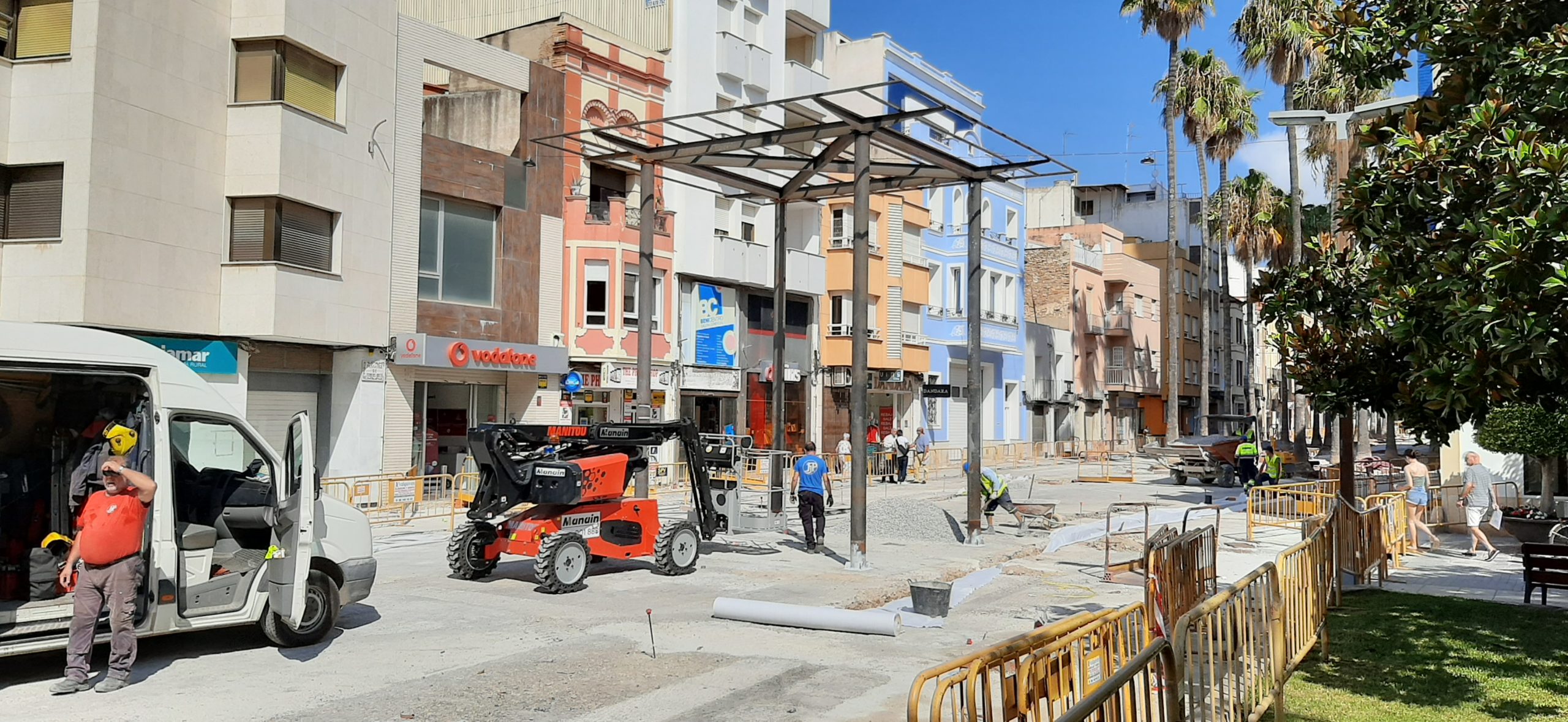 La pavimentació del primer tram de l'Eix Cívic de Benicarló començarà la pròxima setmana