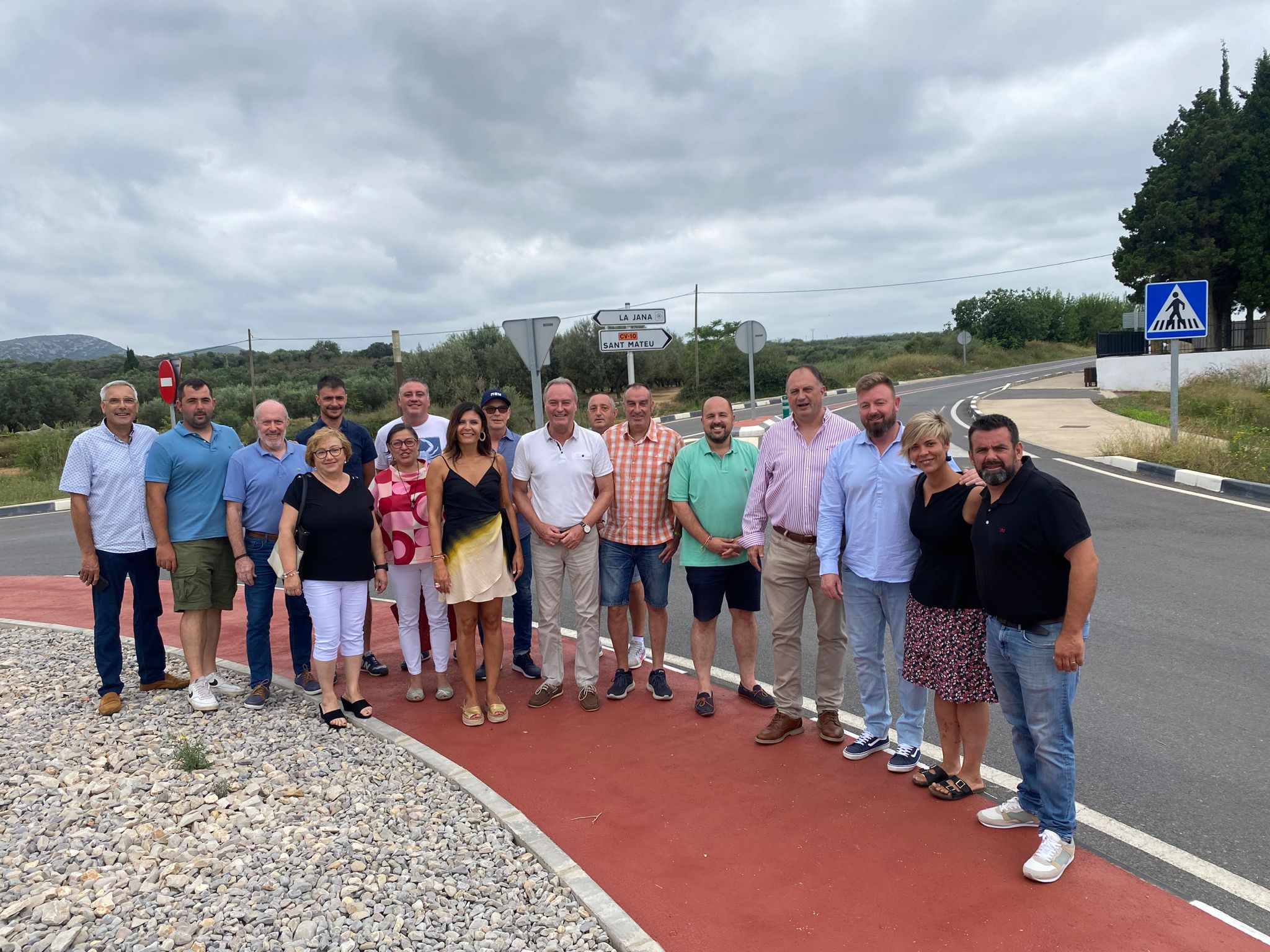 Alberto Fabra (PP) assegura amb Feijóo la culminació de l'autovia de l'interior que «el sanchismo ha enterrat»
