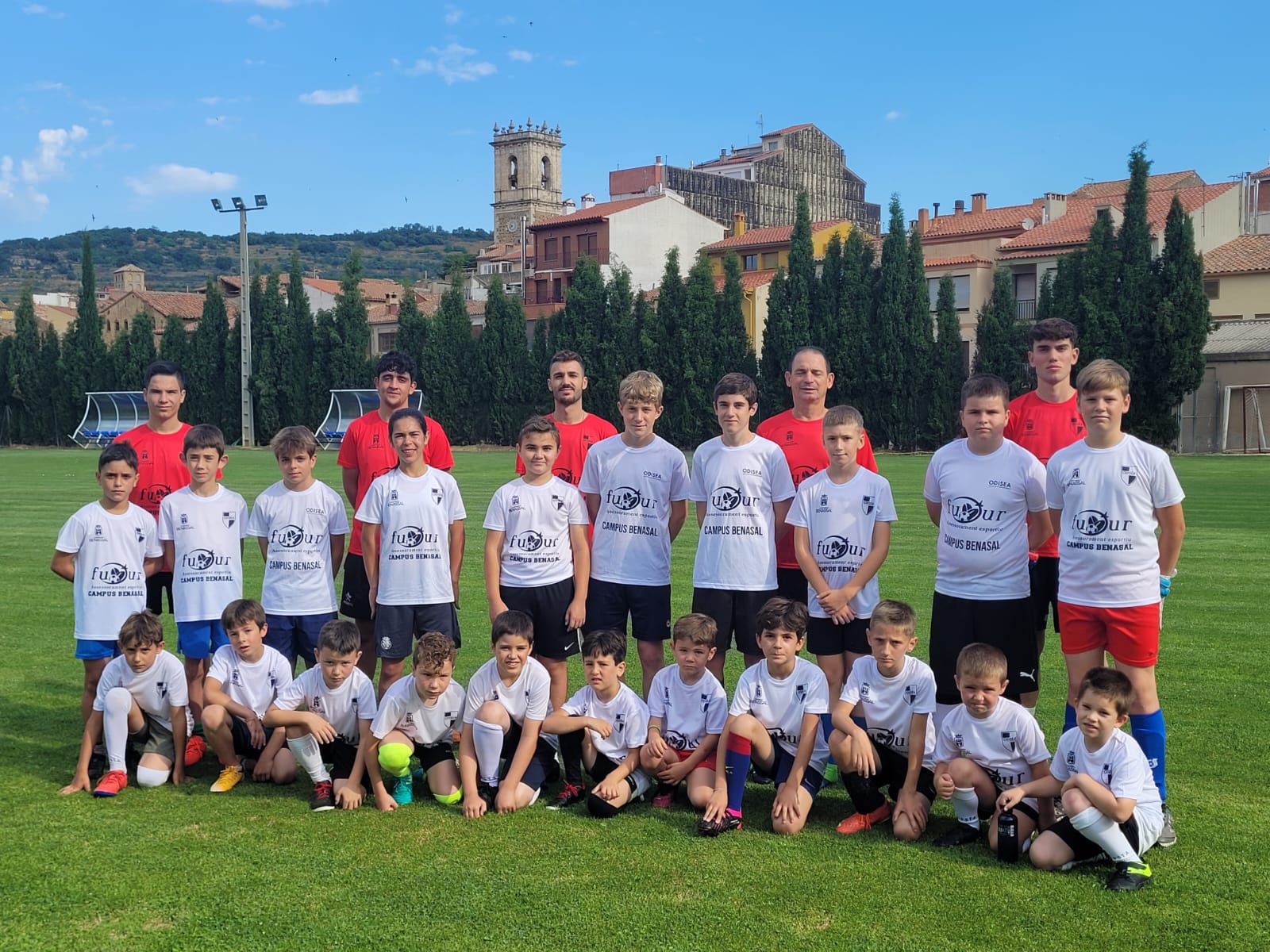 Comença la primera setmana del Campus de Futbol de Benassal