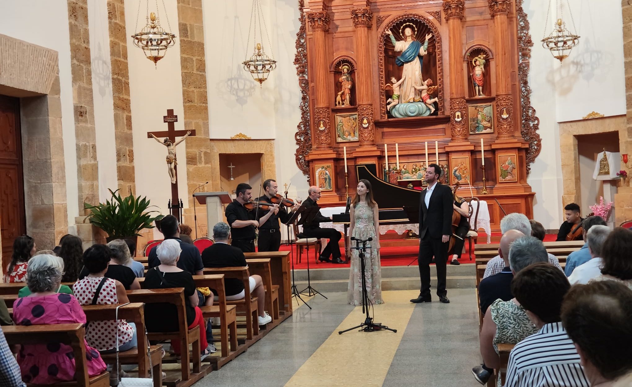 Benassal gaudeix de la música barroca amb el concert d'Estança Harmònica