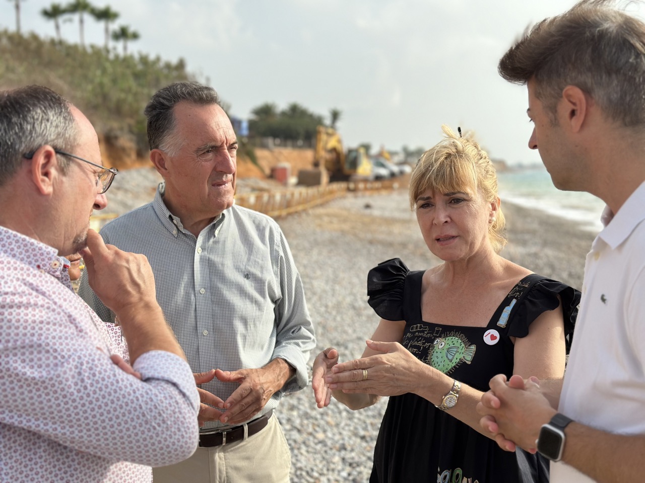 El PSOE dona seguretat a la costa nord de Castelló amb l’estabilització de les platges de Vinaròs i Benicarló